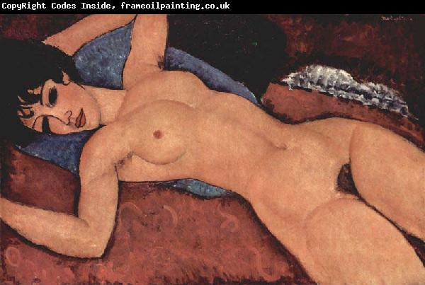 Amedeo Modigliani Red Nude